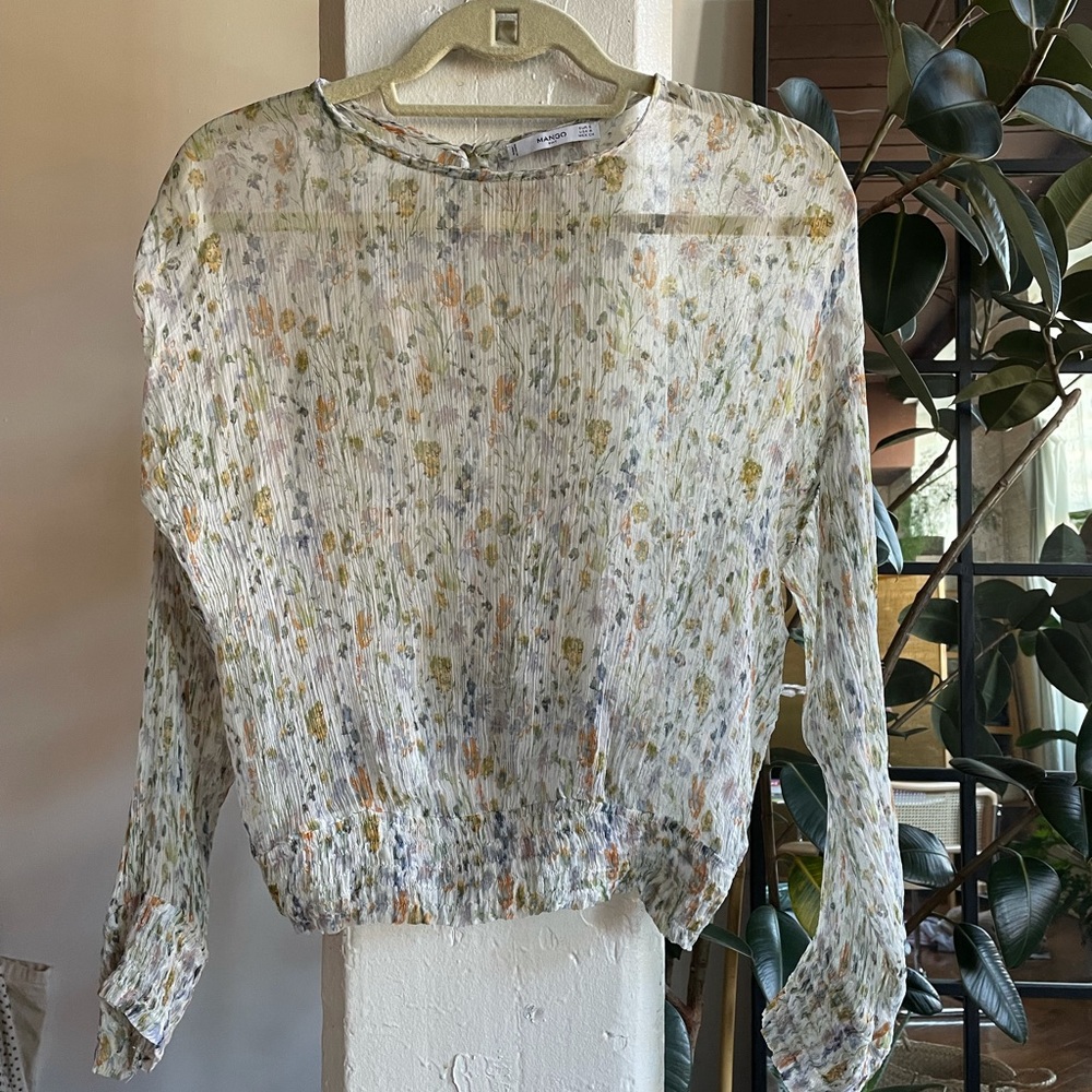 Sheer blouse